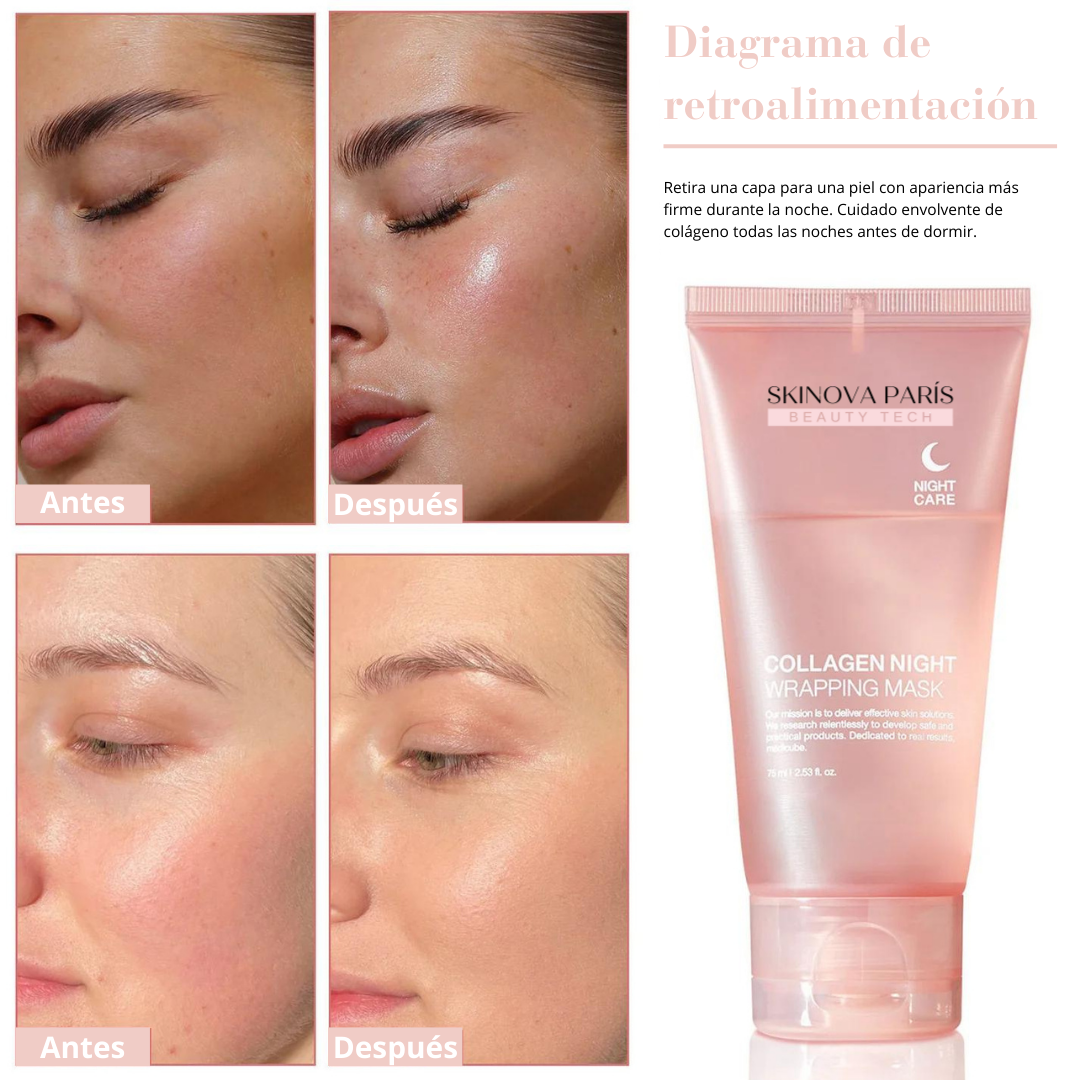 HOYGI Mascarilla facial de colágeno