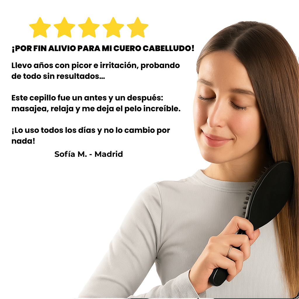 Cepillo Detox Capilar – Limpia tu cabello sin champú