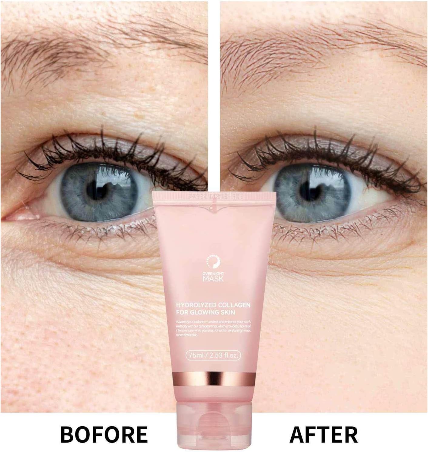 HOYGI Mascarilla facial de colágeno
