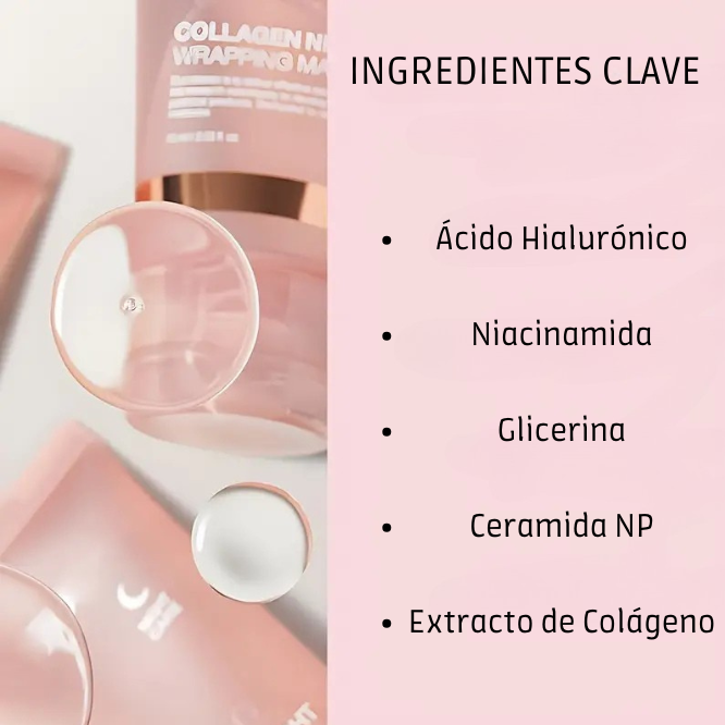 HOYGI Mascarilla facial de colágeno