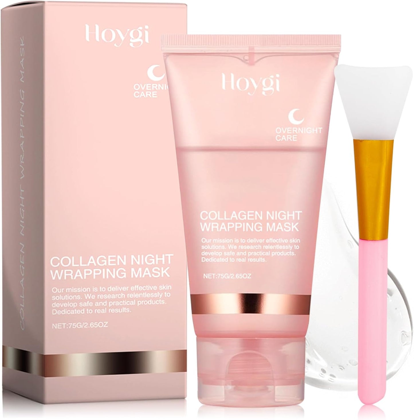 HOYGI Mascarilla facial de colágeno