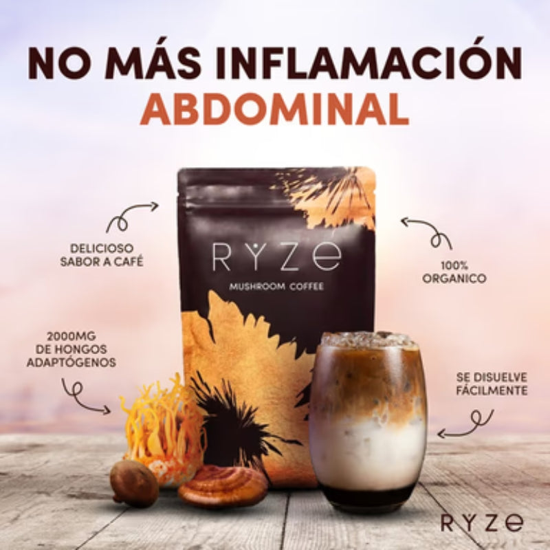 Ryze Mushroom Coffee → Energía, Control de Peso y Estímulo Natural