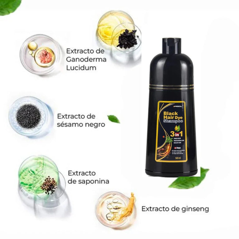 Champú 3 en 1 - Elimina Tus Canas