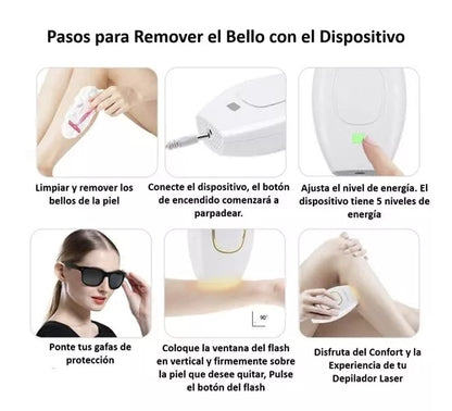 Depiladora de Luz Pulsada EpiLaser - Aprovecha esta oferta y ya no sufras al depilarte!