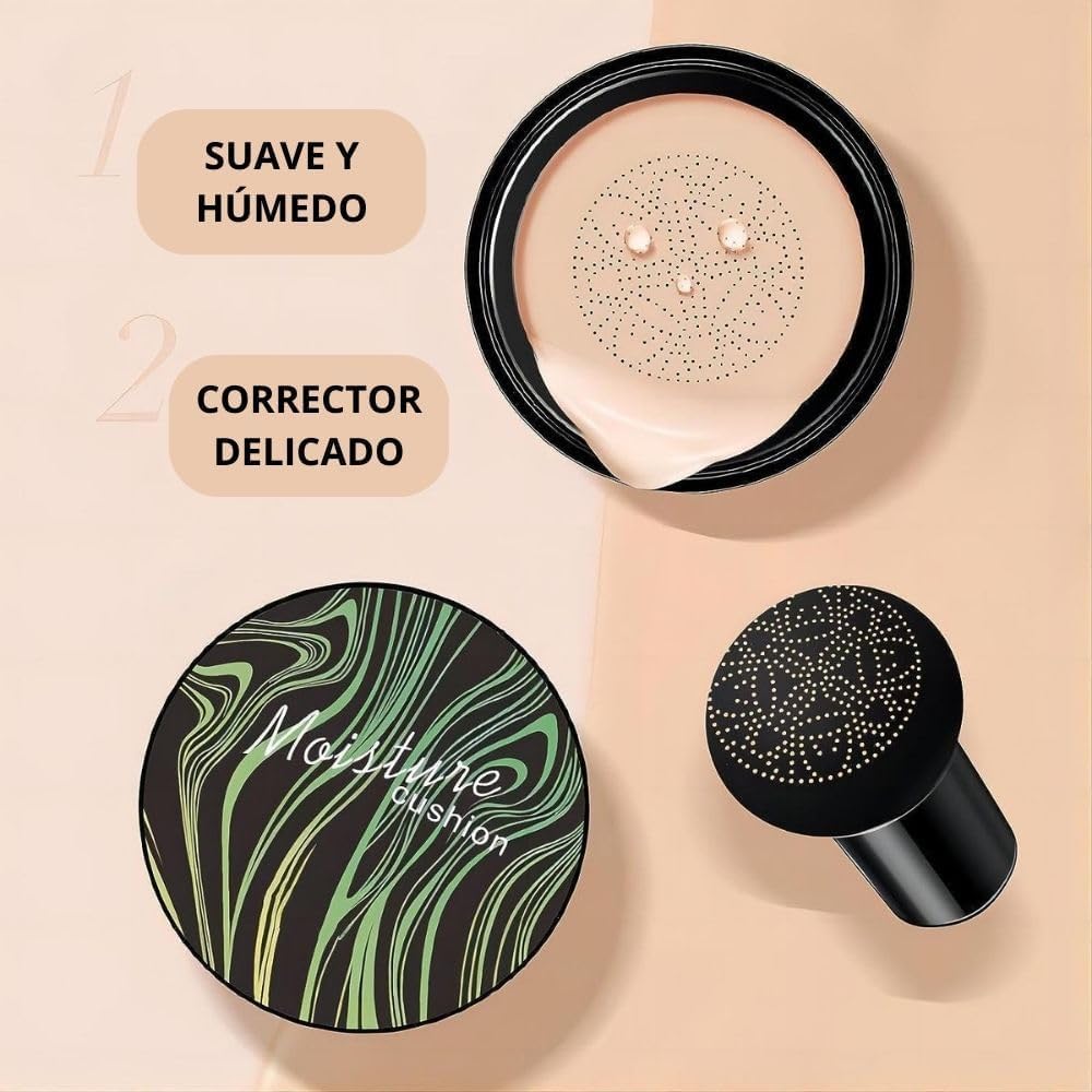 Base de Maquillaje GlowSkin™ + BROCHA DE REGALO