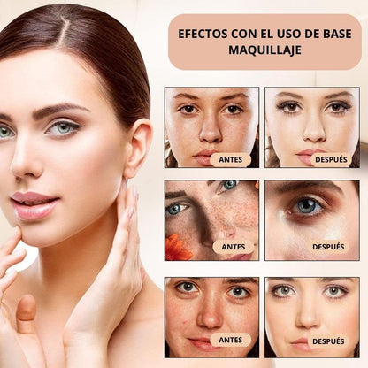 Base de Maquillaje GlowSkin™ + BROCHA DE REGALO