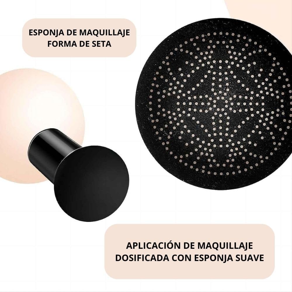 Base de Maquillaje GlowSkin™ + BROCHA DE REGALO