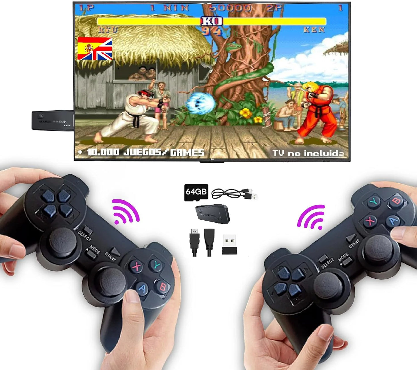 Consola Retro HDMI con más de 20.000 Juegos para toda la familia