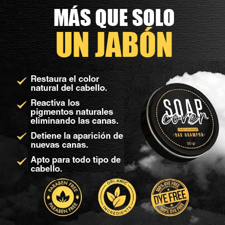 PureBlack™ - Jabón Anticanas Natural