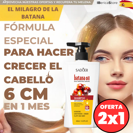 Champú de Batana – Formula Especial para Crecimiento y Nutrición del Cabello