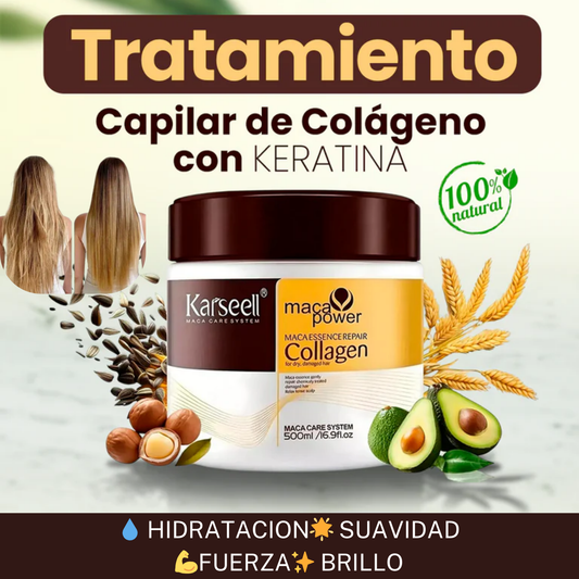 Tratamiento Capilar de Colageno con Keratina [500ml]