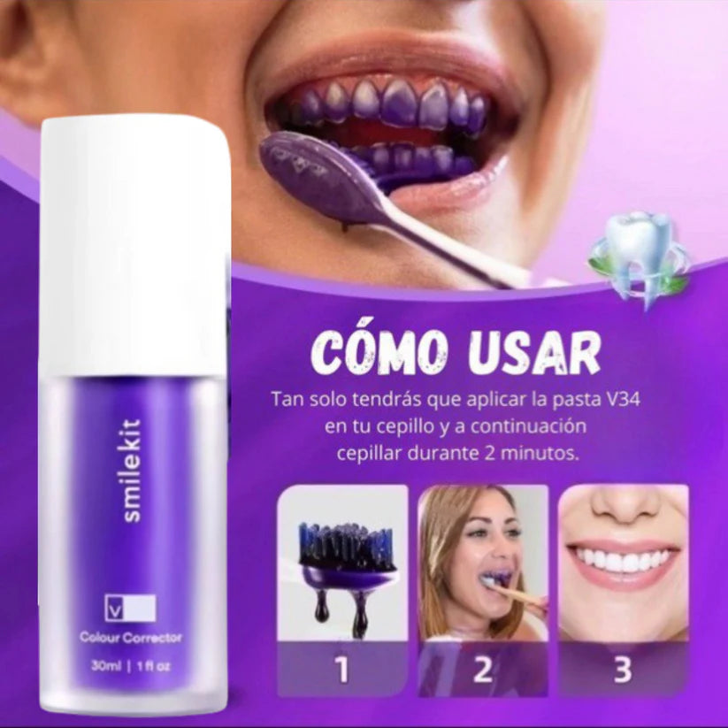 Blanqueador Dental SmileKit - La Revolución para una sonrisa radiante al Instante