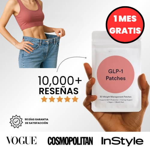 Parches GLP-1: Control del apetito y pérdida de peso natural