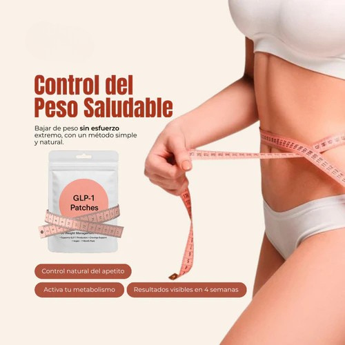 Parches GLP-1: Control del apetito y pérdida de peso natural