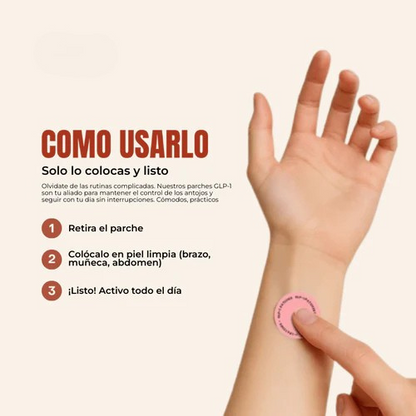 Parches GLP-1: Control del apetito y pérdida de peso natural