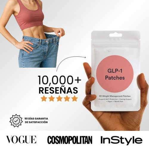 Parches GLP-1: Control del apetito y pérdida de peso natural