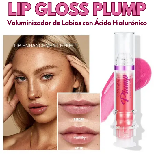 Lip Gloss Plump - Voluminizador de Labios con Ácido Hialurónico