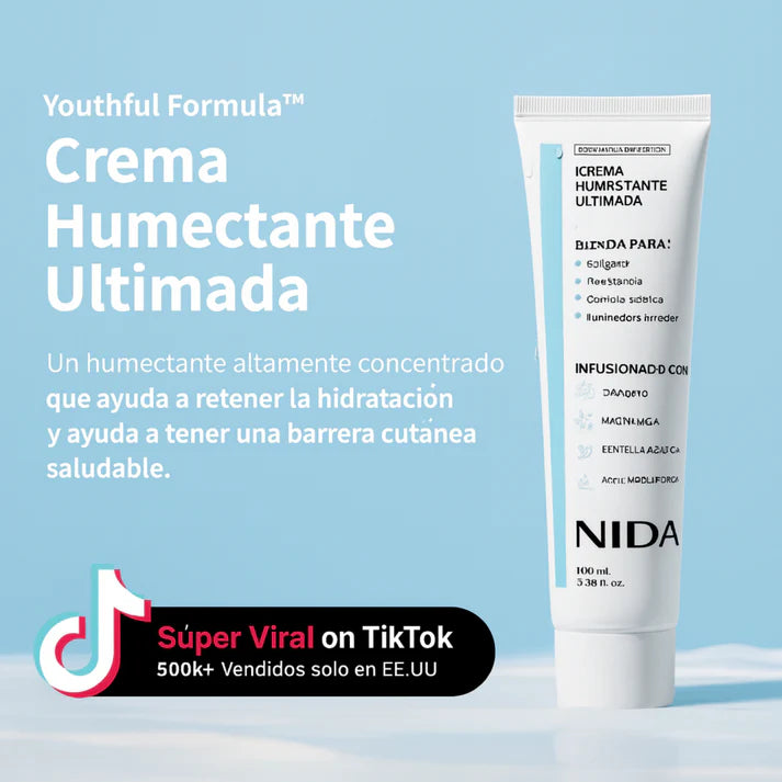 Crema NIDA – Hidratación y Suavidad desde la Primera Aplicación
