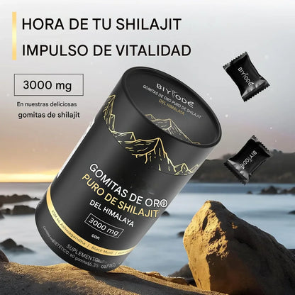 🍯 Gold Shilajit Gummies – Energía y Vitalidad Natural en Forma Deliciosa