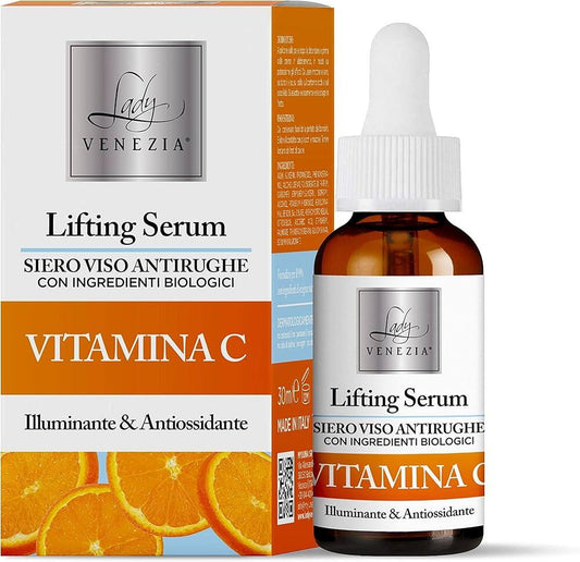 Sérum Iluminante & Antioxidante con Vitamina C y Ácido Hialurónico