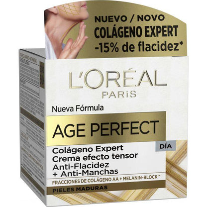 Crema de Día Age Perfect L'Oréal - Reafirmante y Reductora de Manchas